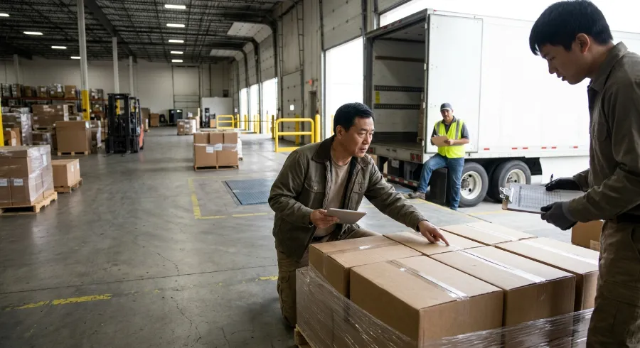 Clear U.S. Customs and Finalize Delivery