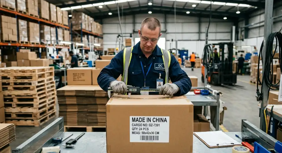 Consolidate and Inspect Cargo Before Export