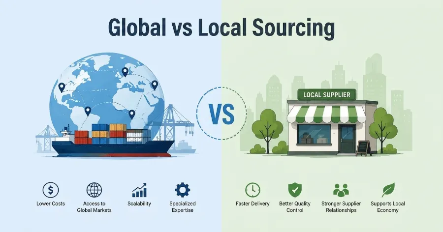 Global vs Local Sourcing: Which Saves More Money?