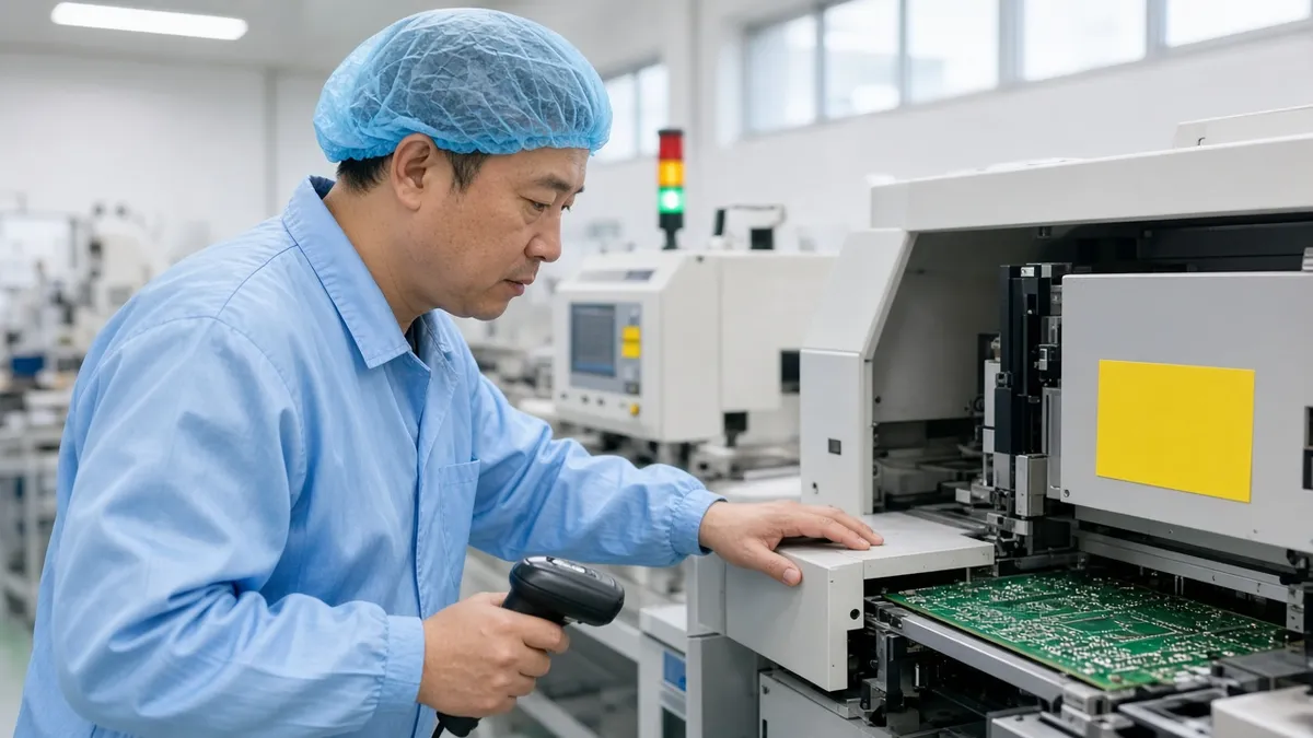 Buyer reviewing a pre-deposit factory audit file before releasing payment