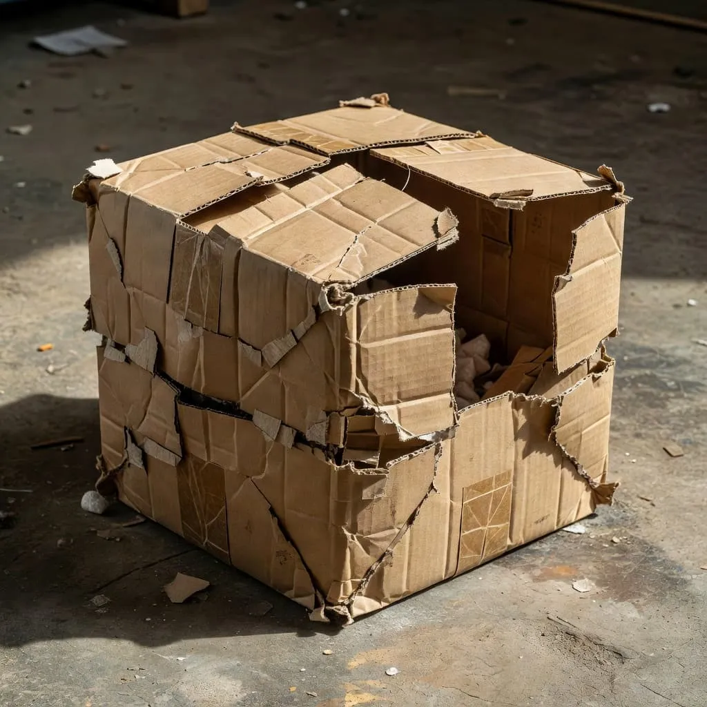 Failure analysis of a corner-padding failure in a shipping carton