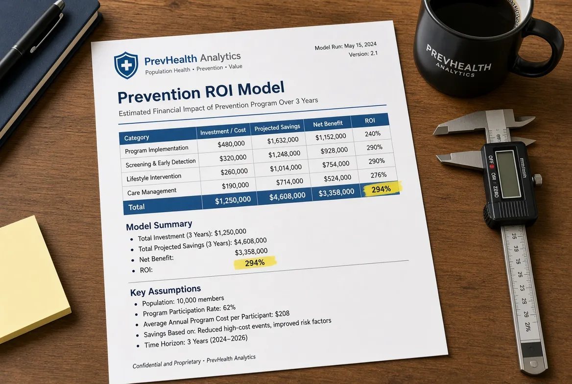 Step 6: Build the prevention-first ROI model