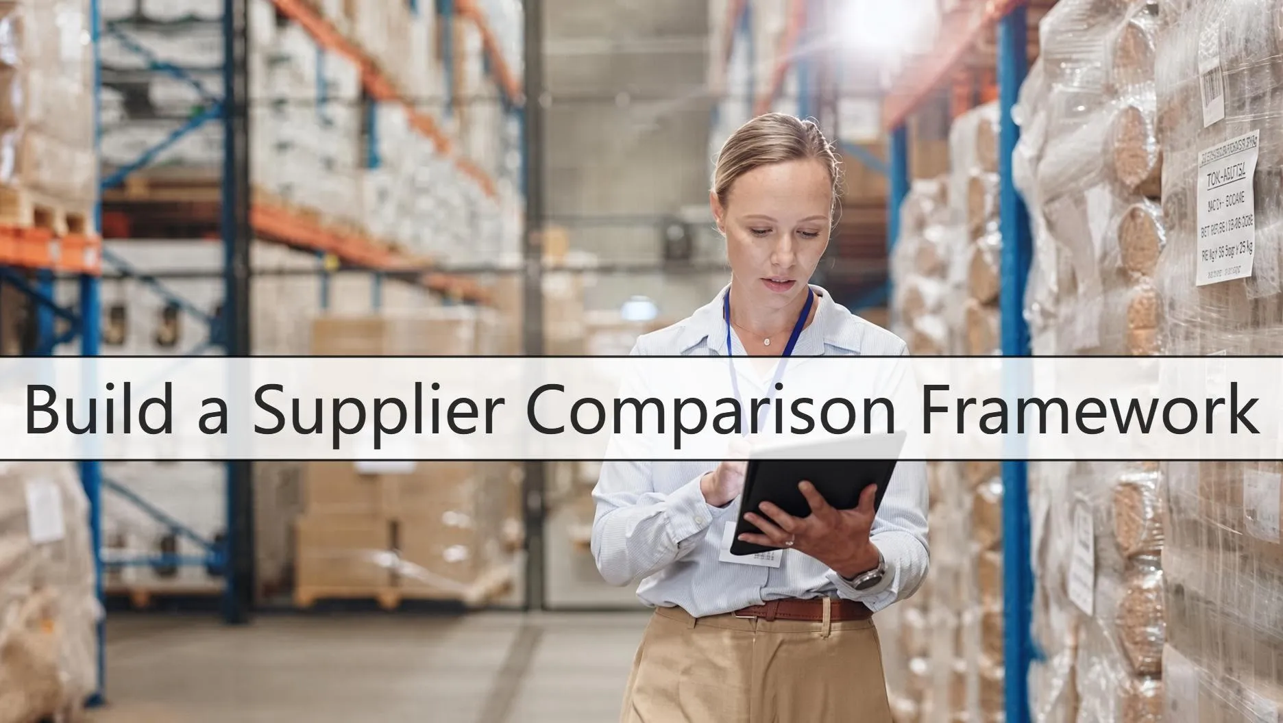 Supplier Comparison Framework – Essential 9 Scoring Factors