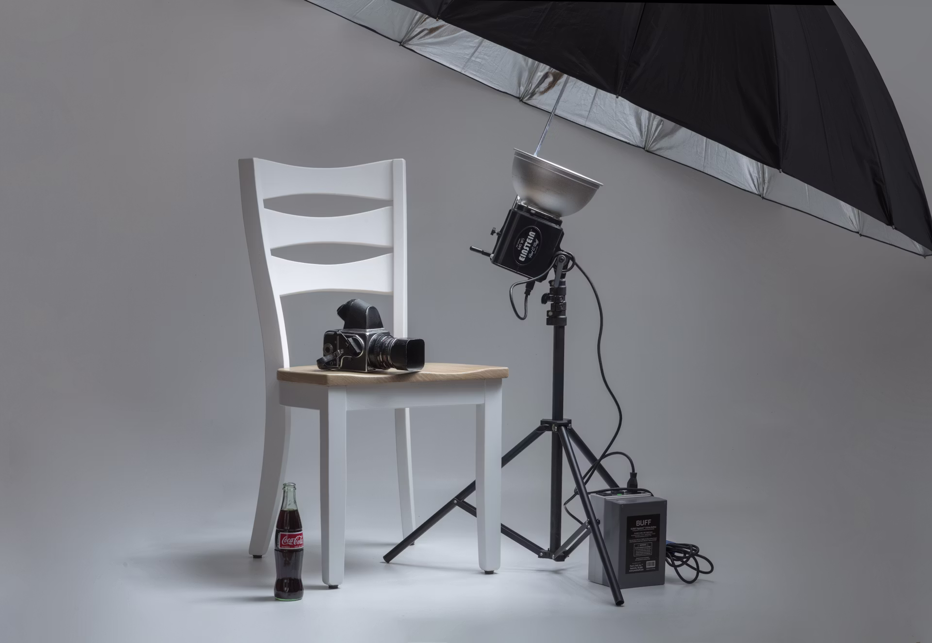 Product photography at factory